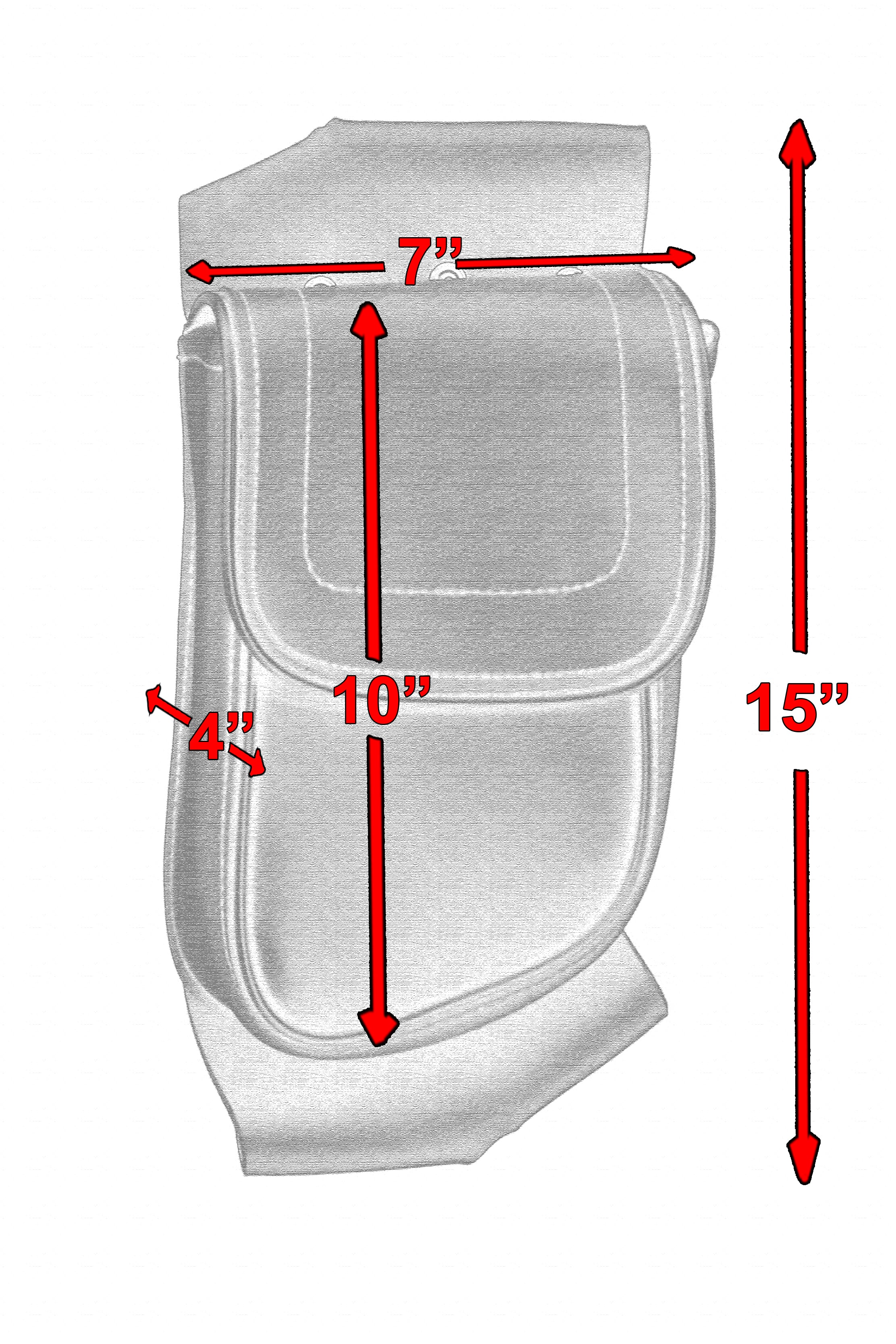 DS Crash Bar Bag - Right Side